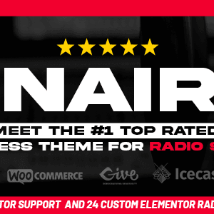 Onair2: Radio Station WordPress Theme With Non-Stop Music Player