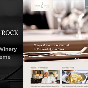 White Rock - Restaurant & Winery WordPress Theme