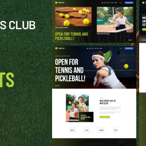 Tennis Club | Sports Theme