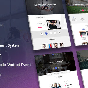 Event Management WordPress Theme for Booking Tickets - EM4U