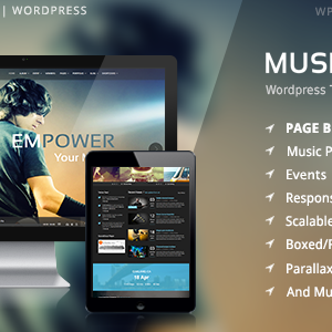 Music Club - Band | Party Wordpress