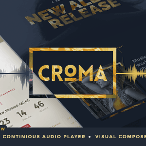 Croma - Music WordPress Theme with Ajax and Continuous Playback