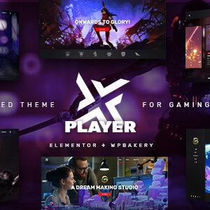 PlayerX - Gaming and eSports WordPress Theme