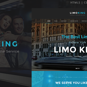 Limo King - Limousine / Transport / Car Hire WordPress