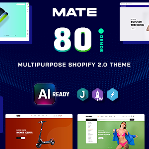 Mate - Multipurpose Shopify 2.0 Theme