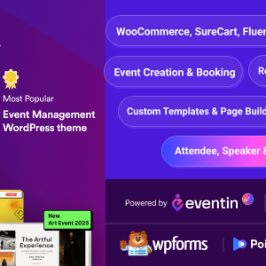 Exhibz | Event Conference WordPress Theme (AI Powered)