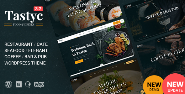 Tastyc - Cafe Restaurant Theme